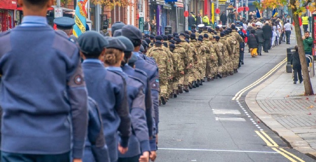 Cadets participate in the Lord Mayor's Show and Remembrance Day parade